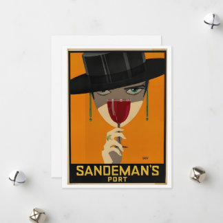 Vintage Sandeman Ad シーズンカード