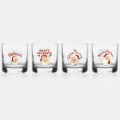 Vintage Santa ウイスキーグラス (裏面)