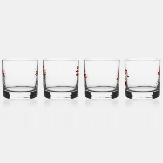 Vintage Santa ウイスキーグラス (右)