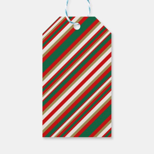 Vintage Santa ギフトタグ (裏面)