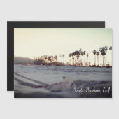 Vintage Santa Barbara Beach Magnetic Card (正面/裏面)