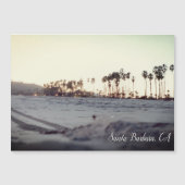 Vintage Santa Barbara Beach Magnetic Card (正面)