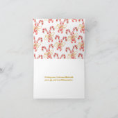 Vintage Santa Christmas Card 4x6 – Folded シーズンカード (内部)