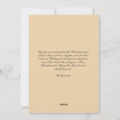 Vintage Santa Christmas Holiday Card シーズンカード (裏面)