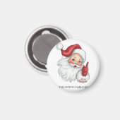 Vintage Santa Christmas Magnet マグネット (正面/裏面)