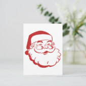 Vintage Santa Claus シーズンポストカード (スタンド正面)