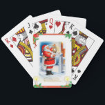 Vintage Santa Claus トランプ<br><div class="desc">Vintage Santa Claus
Personalize a set of the world’s most well-known and respected playing cards. Made with patented casino quality paper and a color printing process that is second to none,  these cards are the mark of premium quality has represented since 1885.</div>