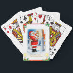Vintage Santa Claus トランプ<br><div class="desc">Vintage Santa Claus
Personalize a set of the world’s most well-known and respected playing cards. Made with patented casino quality paper and a color printing process that is second to none,  these cards are the mark of premium quality Bicycle has represented since 1885.</div>