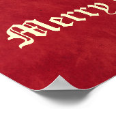 Vintage Santa Claus ポスター (角)