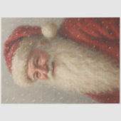Vintage Santa Claus Christmas Decoupage 薄葉紙 (正面)