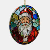 Vintage Santa Claus Christmas Ornament セラミックオーナメント (右)