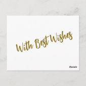 Vintage Santa Claus Christmas Sleigh Reindeer  ポストカード (裏面)