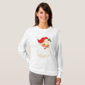 Vintage Santa Claus Illustration Tシャツ (正面フル)