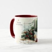 Vintage_santa_mug マグカップ (正面左)