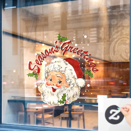 Vintage Santa No 1 ウィンドウサイン