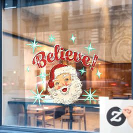 Vintage Santa No 6 ウィンドウサイン