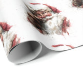 Vintage Santa Photo | Christmas Wrapping Paper ラッピングペーパー (ロールコーナー)