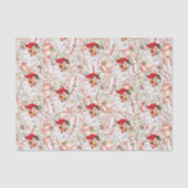 Vintage Santa Tissue Paper, Classic Christmas 薄葉紙 (正面)