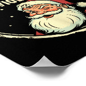 Vintage Sarcastic Retro Hr Violation Christmas Off ポスター (角)