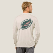 Vintage Save the Sharks トライブレンドＴシャツ (背面全体)