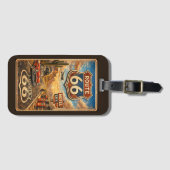 Vintage Scenic Route 66 Centennial ラゲッジタグ (正面横)