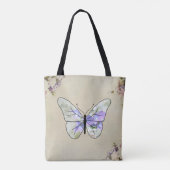 Vintage Schmetterling トートバッグ (裏面)