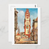 Vintage Schwabentor in Freiburg, Germany ポストカード (正面/裏面)