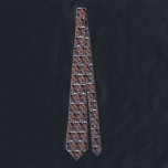 Vintage Science Fiction Astronaut Rocket Spaceship ネクタイ<br><div class="desc">Now available! Double sided printed ties! Twice as nice! 
Vintage illustration futuristic Science Fiction travel and transportation image. A transparent spaceship flying over planet earth with an astronaut pilot. A classic 50s retro comic book sci fi design of the future.</div>