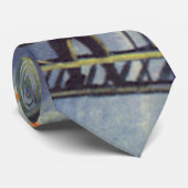 Vintage Science Fiction Astronauts on Rocket Ship ネクタイ (ロール)