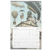 Vintage Science Fiction Illustrations, Retro SciFi カレンダー (1月 2026)