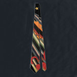 Vintage Science Fiction Rocket Ship by Space Stars ネクタイ<br><div class="desc">Now available! Double sided printed ties! Twice as nice! Vintage illustration futuristic outer space and planets science fiction image. A classic 50s retro comic book sci fi design of the future featuring a travel and transportation rocket ship traveling through space past the stars and the moon on the way back...</div>