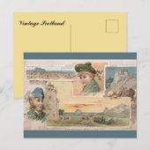 Vintage Scotland ポストカード (正面/裏面)