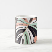 Vintage Seamless pattern. Contemporary tropical fl コーヒーマグカップ (中央)