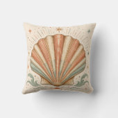 Vintage Seashell Pillow クッション (裏面)