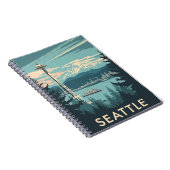 Vintage Seattle Travel ノートブック (右側)