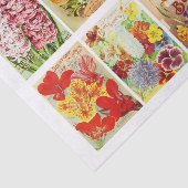 Vintage Seed Packet Collection Decoupage Collage 薄葉紙 (詳細)
