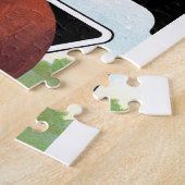 Vintage Seed Packet Label Art, Beet Vegetables ジグソーパズル (側面)