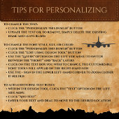 Vintage Sepia Distressed Adventure Travel ラゲッジタグ