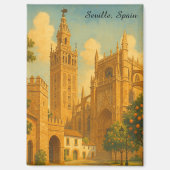 Vintage Seville Spain Andalusia Travel マグネット (正面)