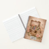 Vintage Sewing Box ノートブック (内部)