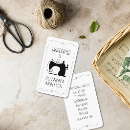 Vintage Sewing Machine Handcrafted By 名刺