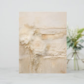 Vintage Shabby Chic Beige Lace Scrapbook Papers (スタンド正面)