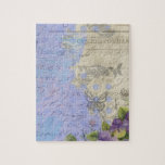 Vintage Shabby Chic Bright Paris Floral Design ジグソーパズル<br><div class="desc">Vintage Shabby Chic Bright Paris Floral Design. Custom orders accepted. If you can't find this design on a product you would like to buy, you can transfer and customise it onto other Zazzle products by using the link on this product page. If you need any help or have any queries,...</div>