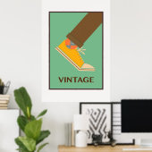 Vintage Shoe ポスター (ホームオフィス)