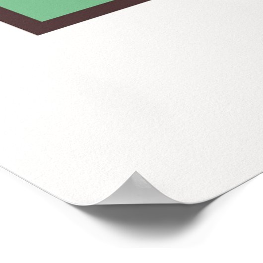 Vintage Shoe ポスター (角)