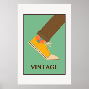 Vintage Shoe ポスター