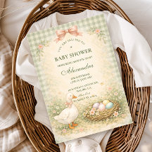 Vintage Silly Goose Garden Baby Shower