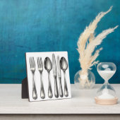 Vintage Silverware Ornate Flatware Kitchen  フォトプラーク (インサイチュ)
