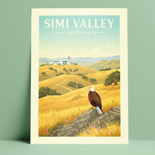 Vintage Simi Valley California ポストカード