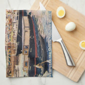 Vintage Singapore Kitchen Towel キッチンタオル (四つ折り)